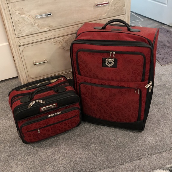 Brighton Bags Complete Brighton Luggage Set Well Cared For Poshmark